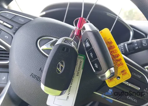 2020 Hyundai Santa Fe Sel из США, поврежденный, VIN 5NMS33AD8LH212717